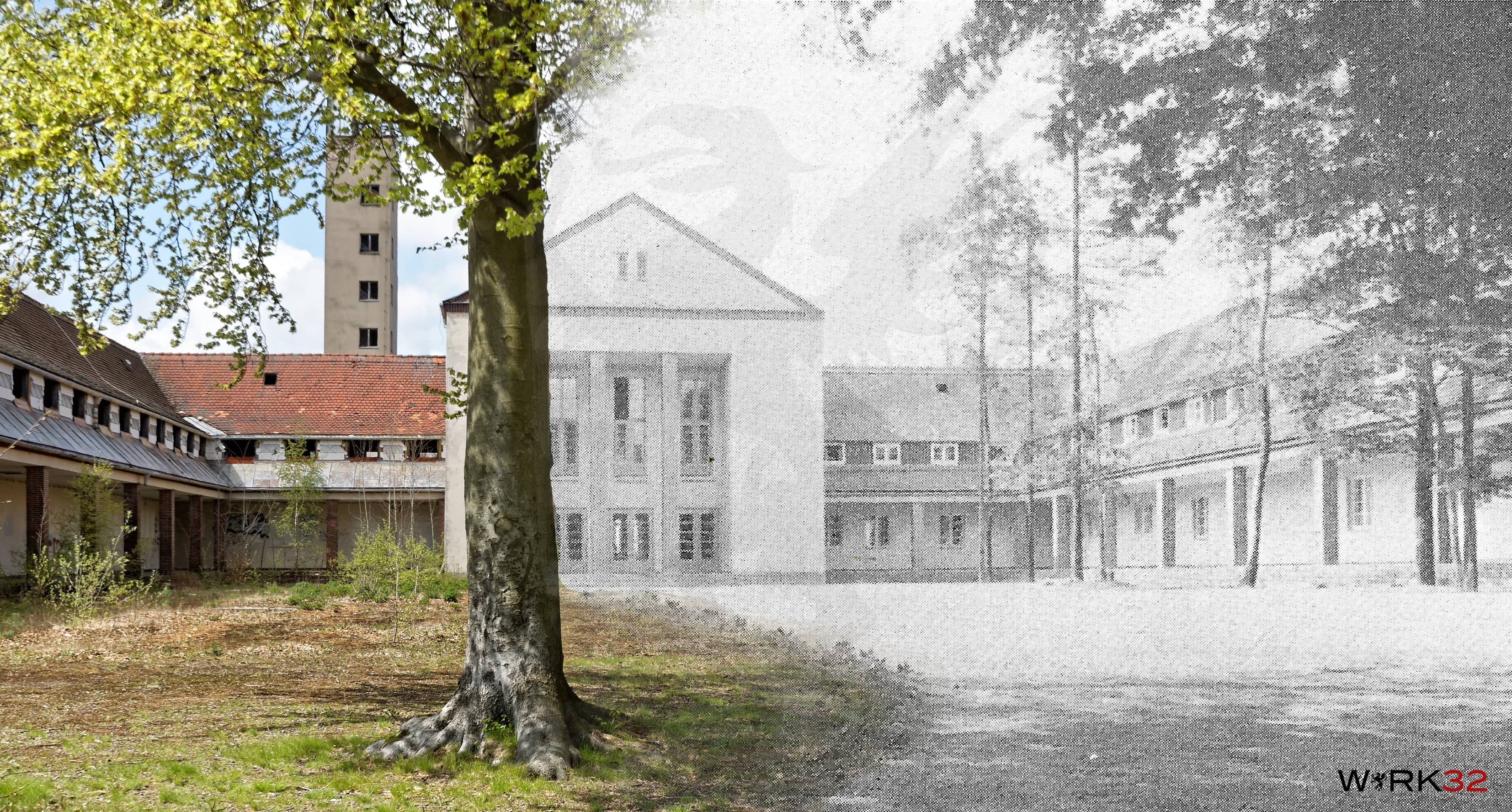 JUGENDERHOLUNGSHEIM_W32_T_1 Bildfusion 1932 - 2016: Heimhof