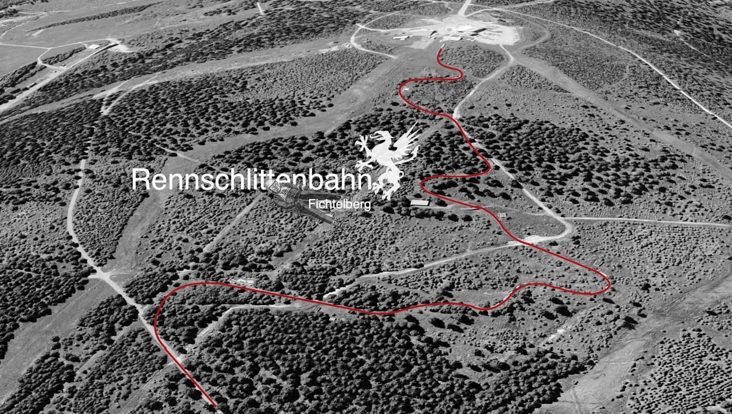 Rennschlittenbahn Fichtelberg Karte